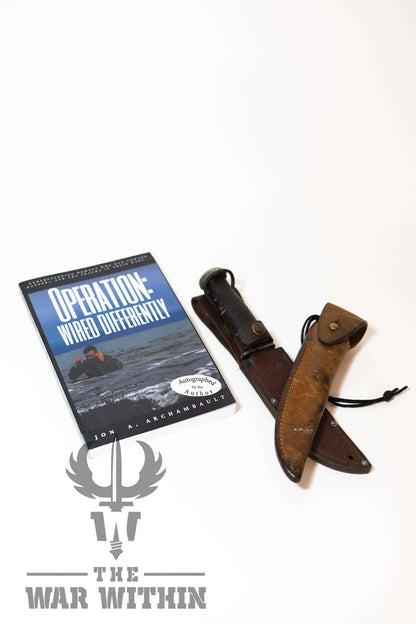 Jon A. Archambault Author of Operation: Wired Differently and mental health advocate, has put together a curated apparel line to help him on his journey. Jon A. Archambault, SOF Military Veterans and Retired Law Enforcement officer.