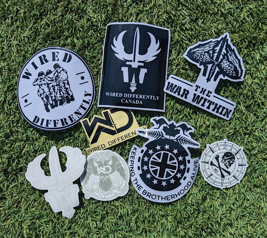 THE WAR WITHIN - STICKERS 8 PACK