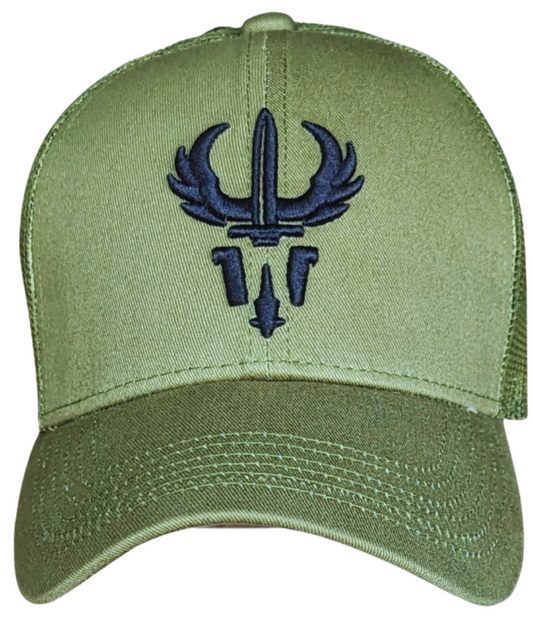 WAR WITHIN Trucker hat - ARMY GREEN